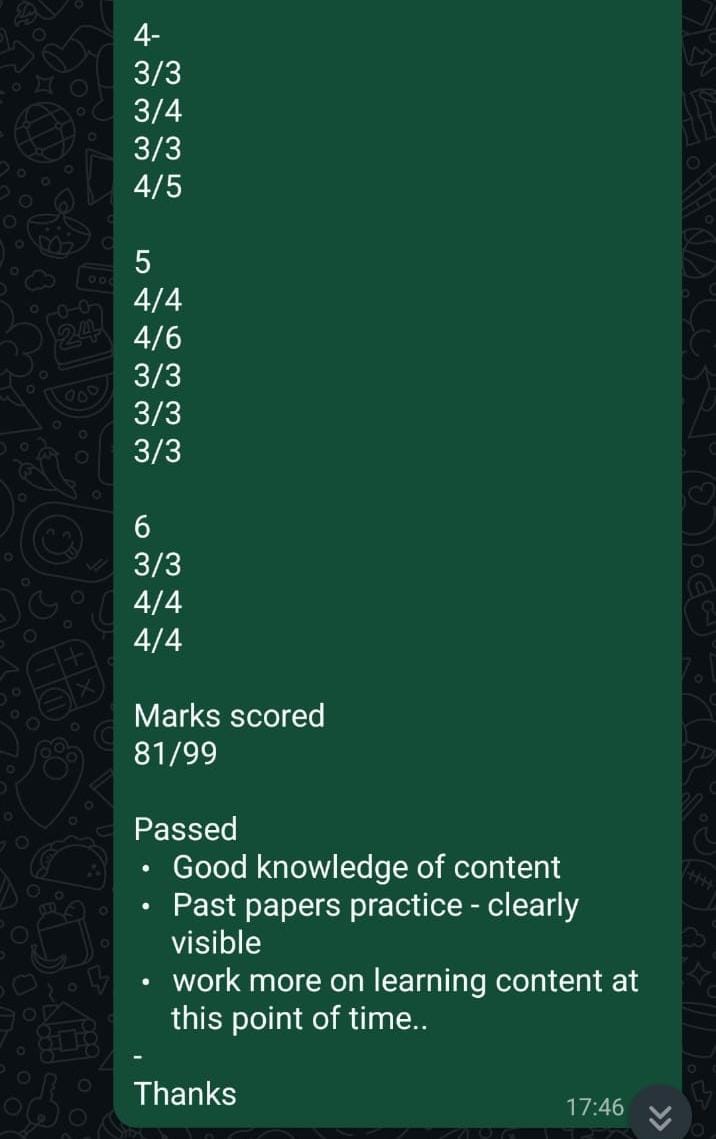 Checked answer copy - TAJ Test Series
